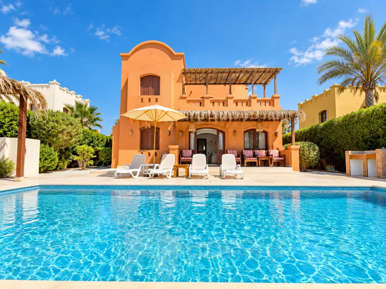 Villa mit 3 Schlafzimmern + Zimmer für das Kindermädchen – West golf el gouna